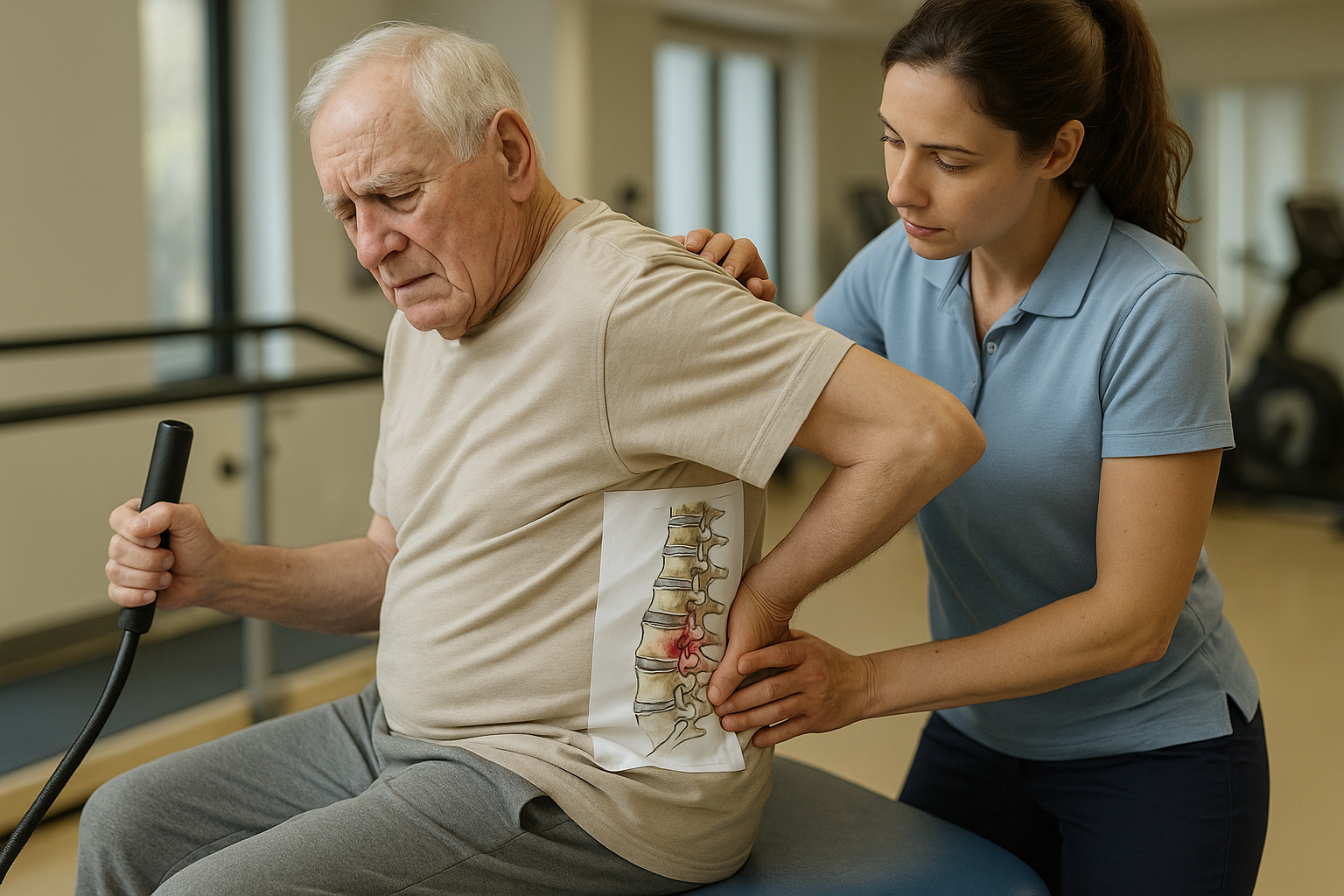 Übungsleser: effektive Übungen zur Rehabilitation nach einem wirbelbruch