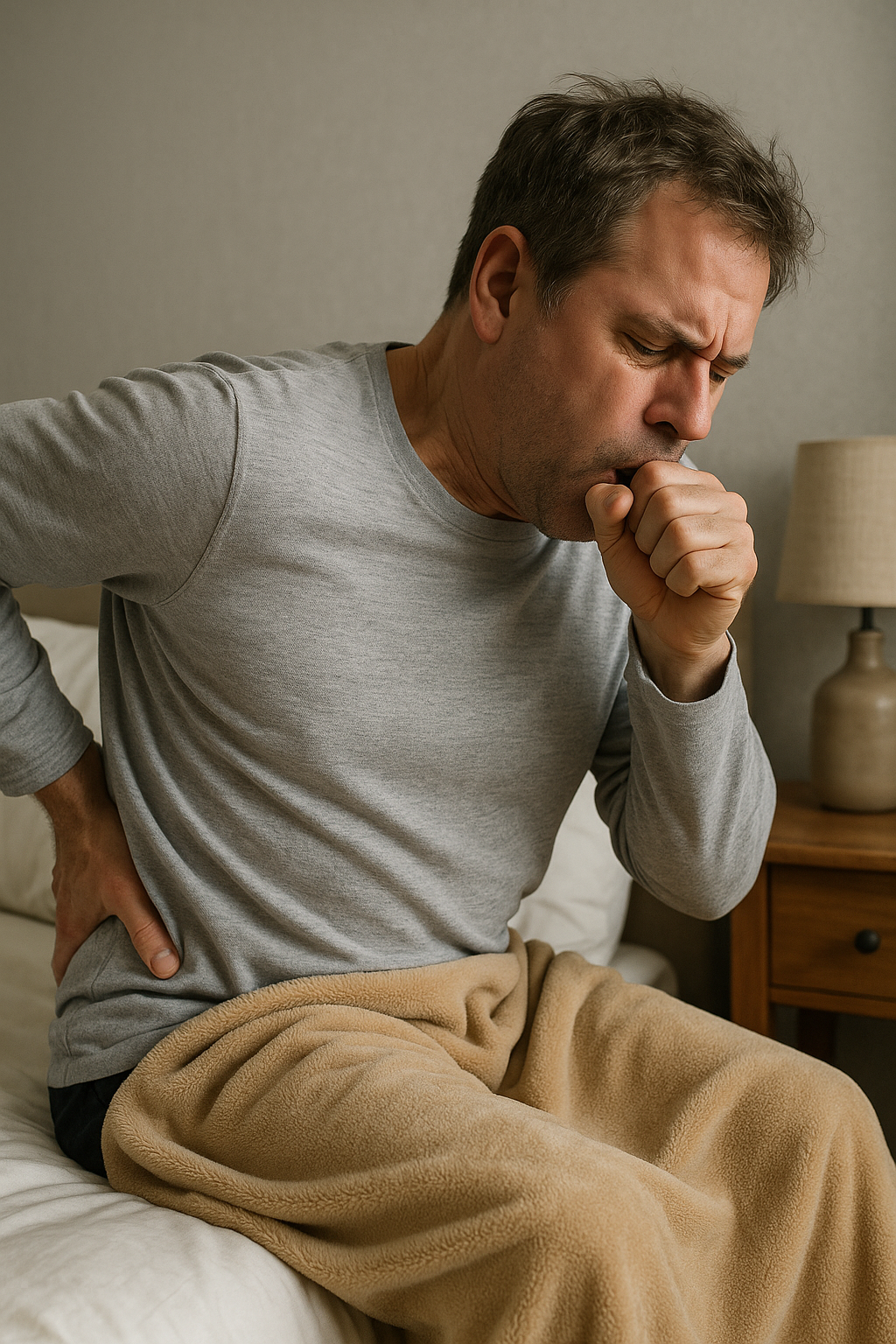 Erkältung und rückenschmerzen: was hilft wirklich? - Illustration