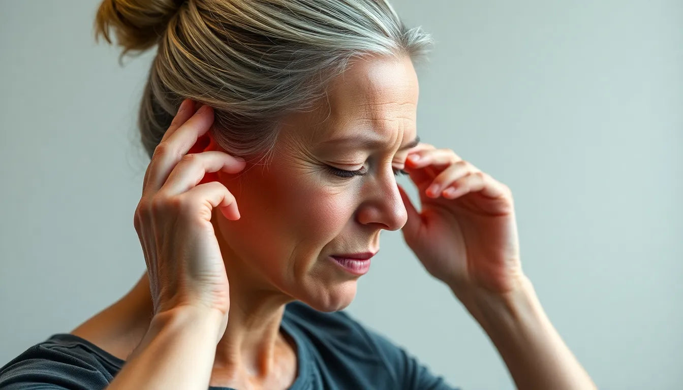 Übungsleser: einfache Übungen gegen Spannungskopfschmerzen, die wirklich helfen - Illustration