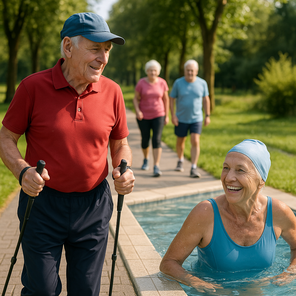 Bewegung im Alter: fit und gesund bleiben mit Spaß und Sicherheit