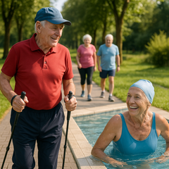 Bewegung im Alter: fit und gesund bleiben mit Spaß und Sicherheit