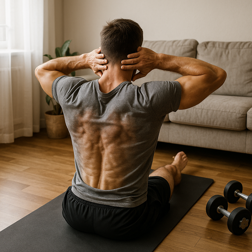 Rückentraining für Übungsleser: einfache Übungen für zu Hause