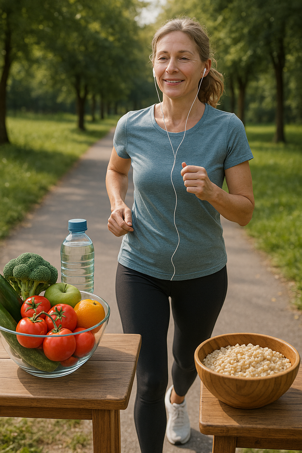Gesund leben: wie primäre prävention Ihren Alltag verbessert - Illustration