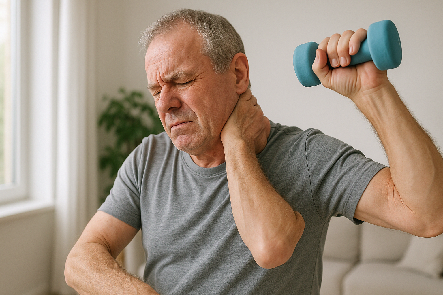 Effektive Übungen für Übungsleser zur Linderung von Arthrose in der HWS - Illustration