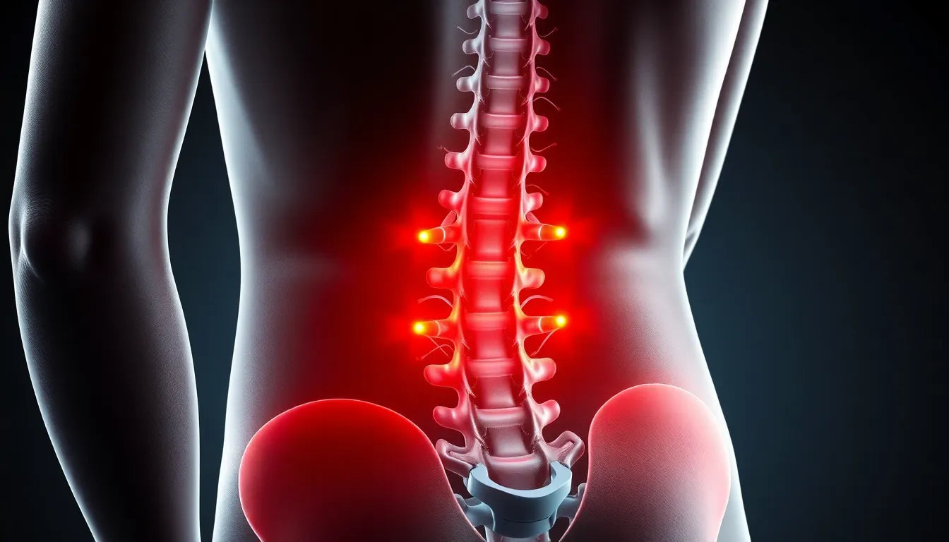 Linderung für den unteren Rücken: Wege aus der Arthrose-Schmerzfalle - Illustration