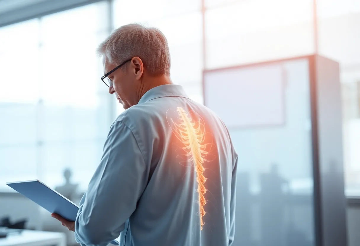 Versicherungsschutz bei bandscheibenvorfall: was sie wissen müssen - Illustration
