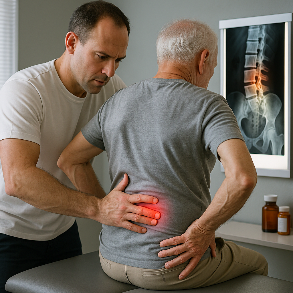 Frei von Schmerzen: effektive Wege zur Behandlung der spinalstenose - Illustration