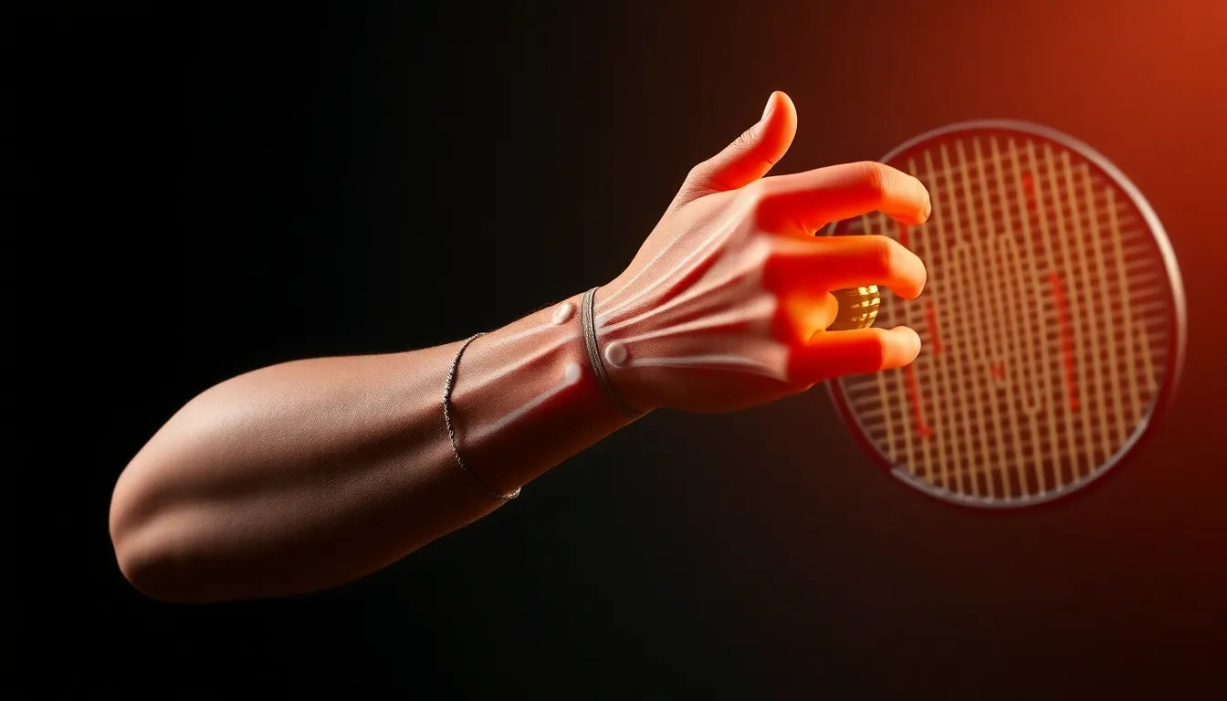 Effektive Übungsleser-Tipps für einen schmerzfreien Tennisarm - Illustration