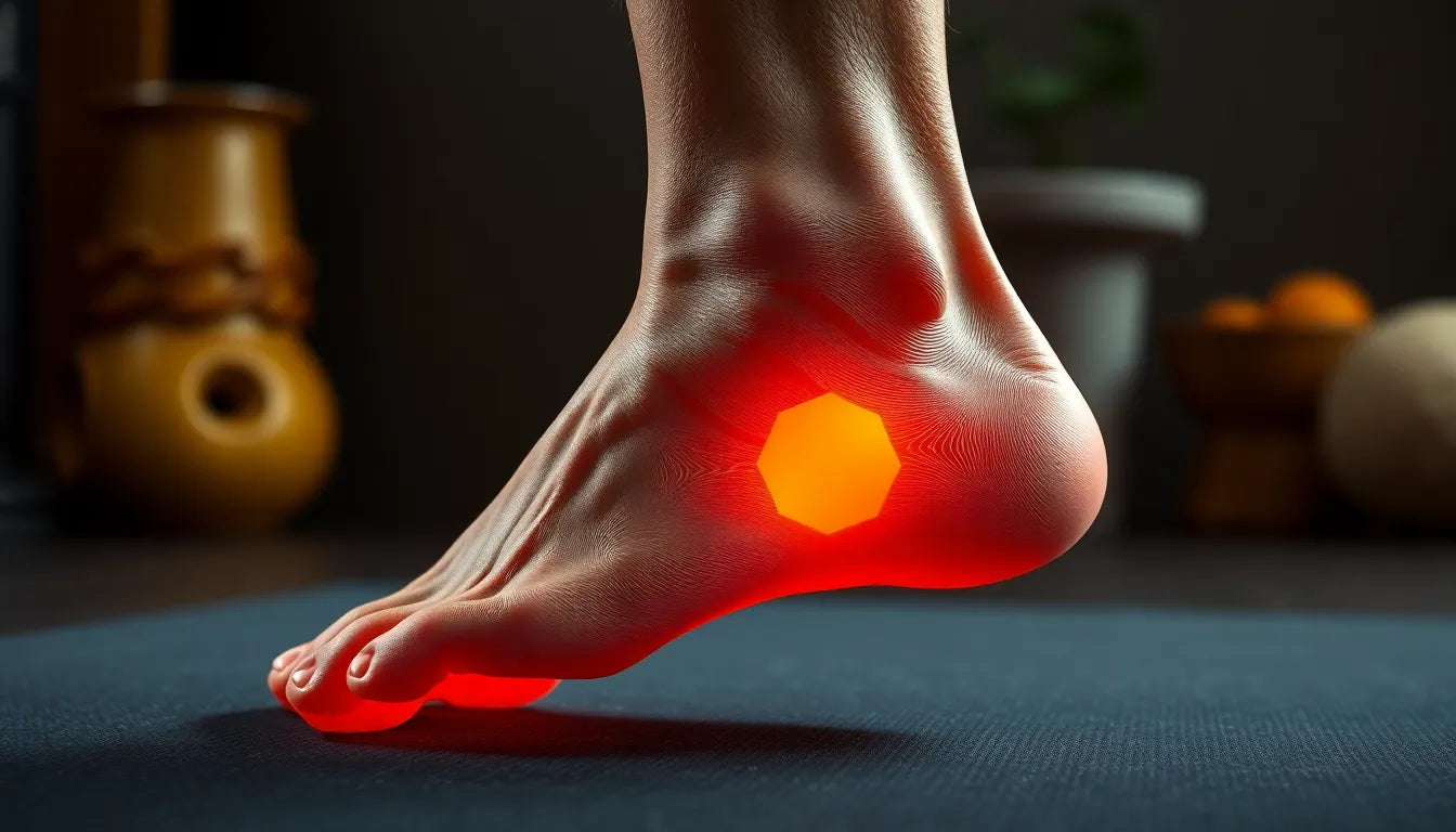 Übungsleser aufgepasst: effektive Übungen gegen Fersensporn-Schmerzen - Illustration