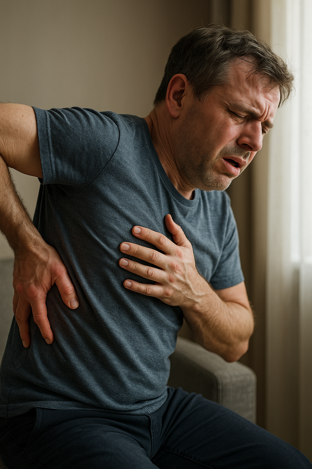 Rückenschmerzen als verstecktes Symptom einer Lungenentzündung erkennen