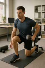 Erreiche deine Fitnessziele mit diesem maßgeschneiderten Programm für Büromenschen