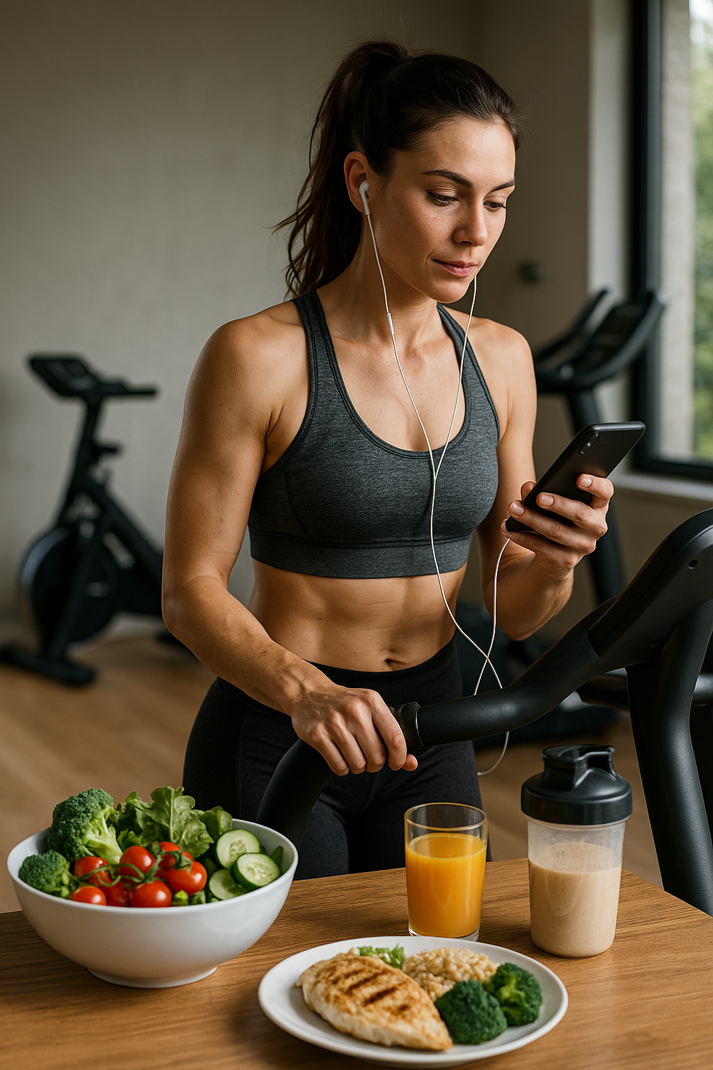 Training und ernährung: der schlüssel zu einem gesunden und aktiven lebensstil
