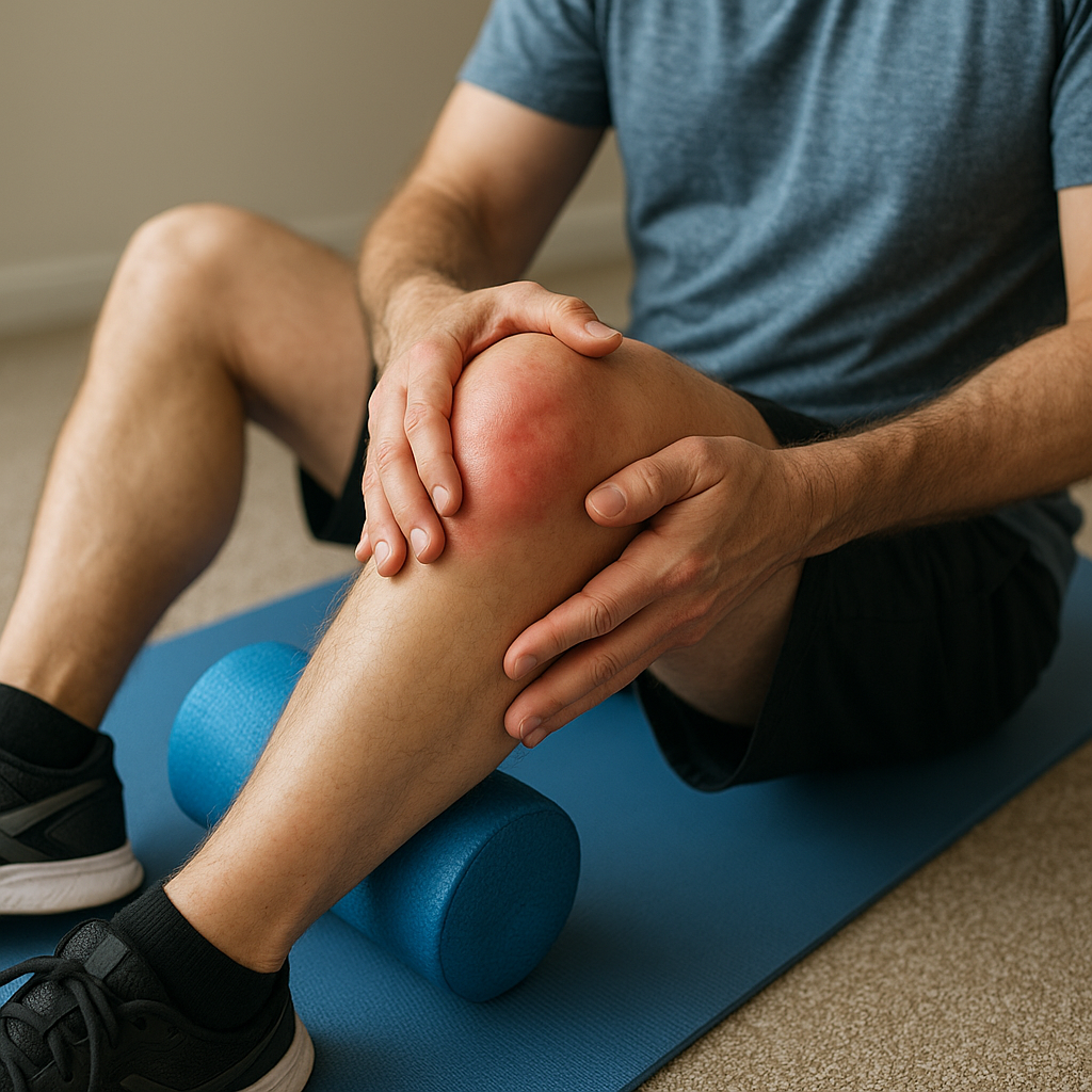 Effektive Übungen für Übungsleser bei irritierter slimsæk im Knie