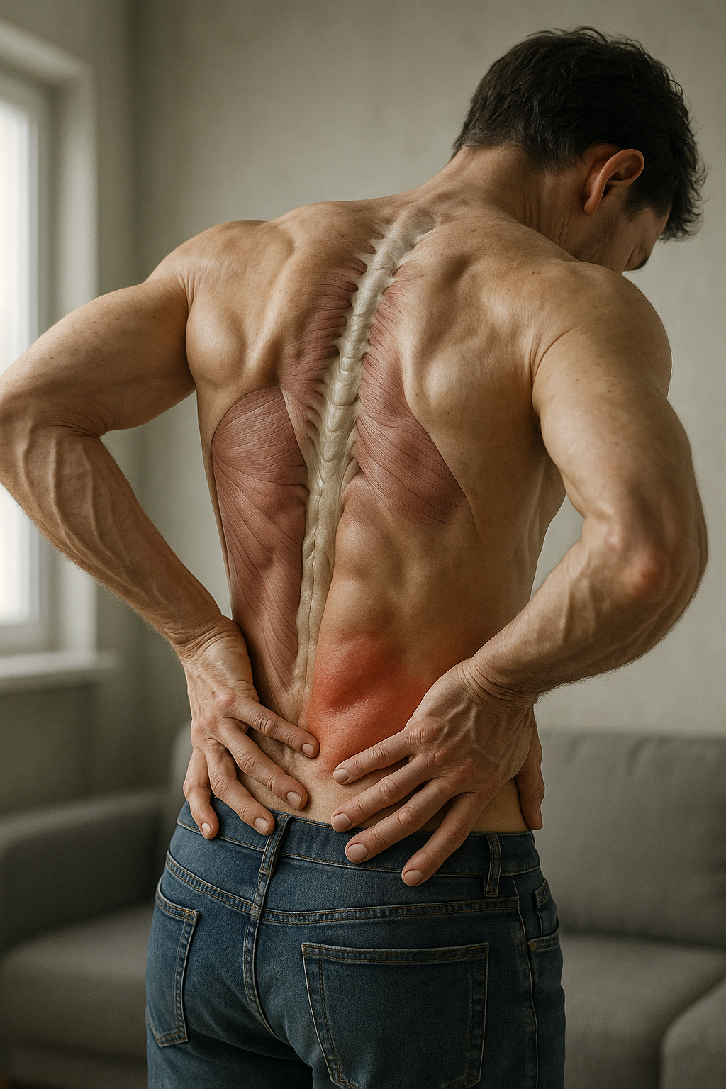 Rückenschmerzen ade: die unterschätzte Rolle gezerrter Bauchmuskeln