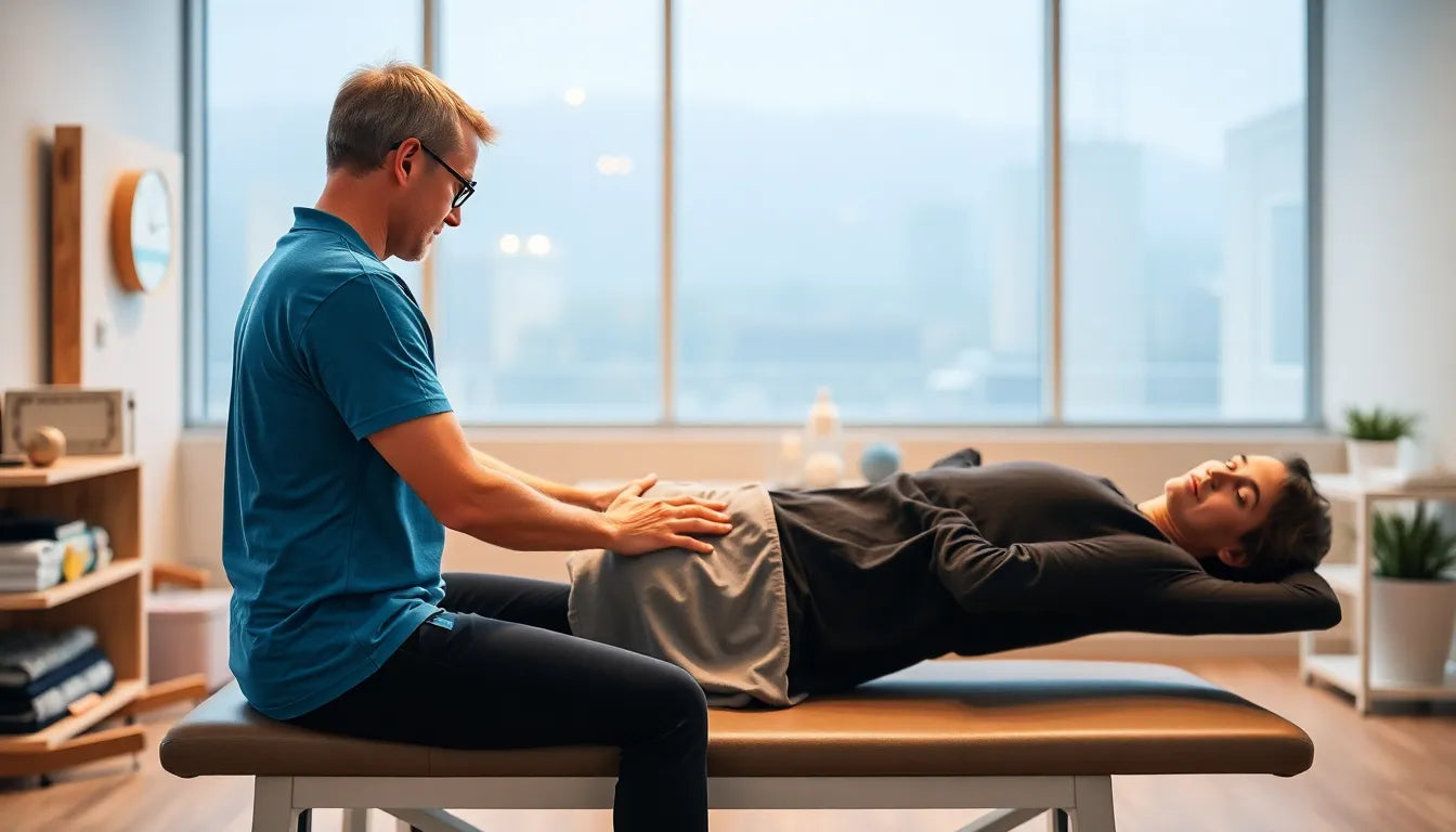 Physiotherapie bei bandscheibenvorfall: so finden Sie Erleichterung und neue Beweglichkeit - Illustration