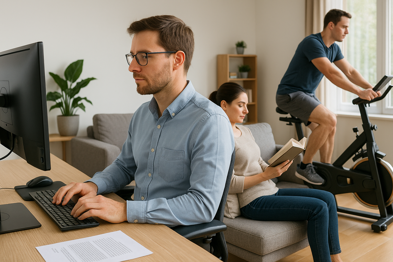 Ergonomie im Alltag: So verbessern Sie Ihre Lebensqualität - Illustration