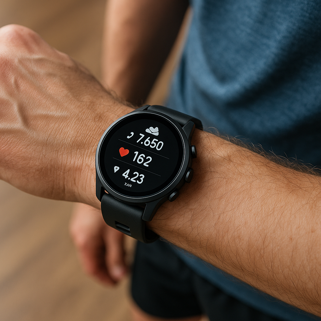 Entdecke die perfekte fitness uhr für deinen aktiven Lebensstil - Illustration
