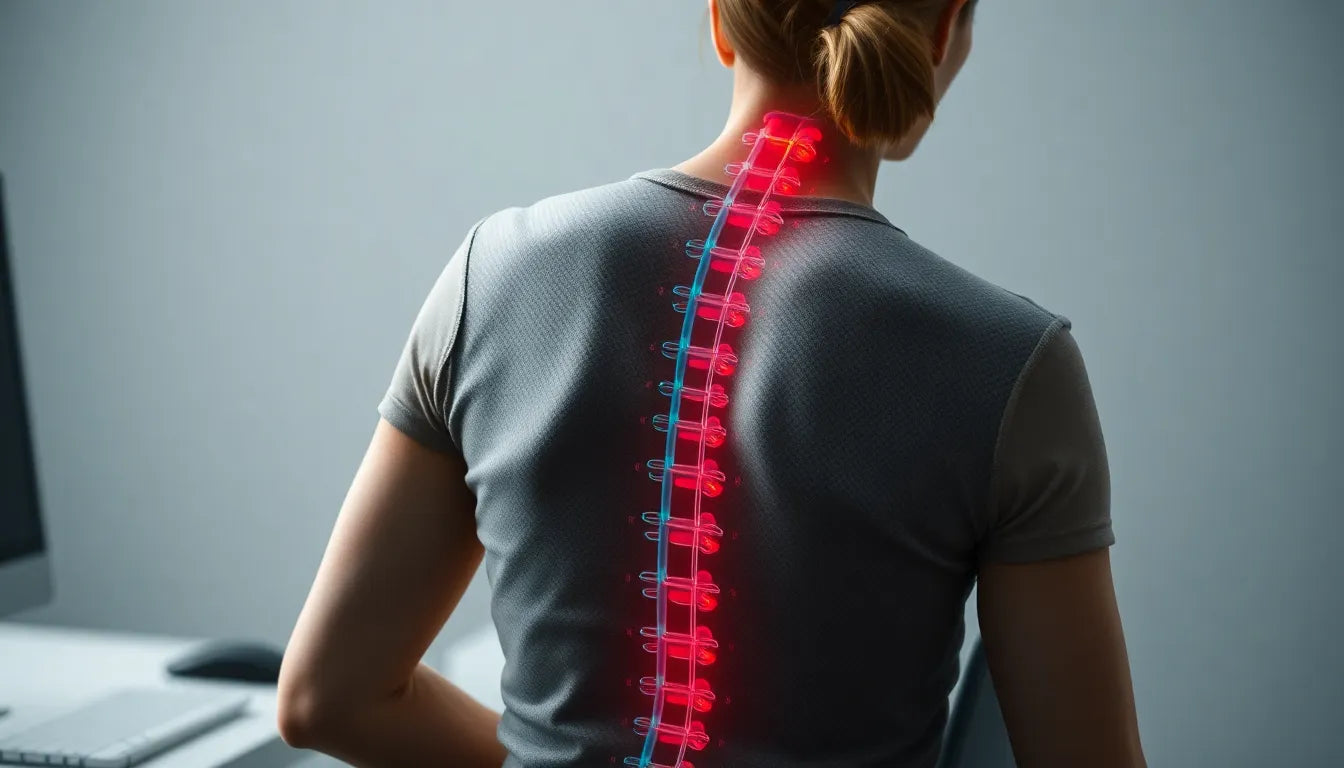 Rundrücken verstehen: mit Bildern zur besseren Haltung - Illustration