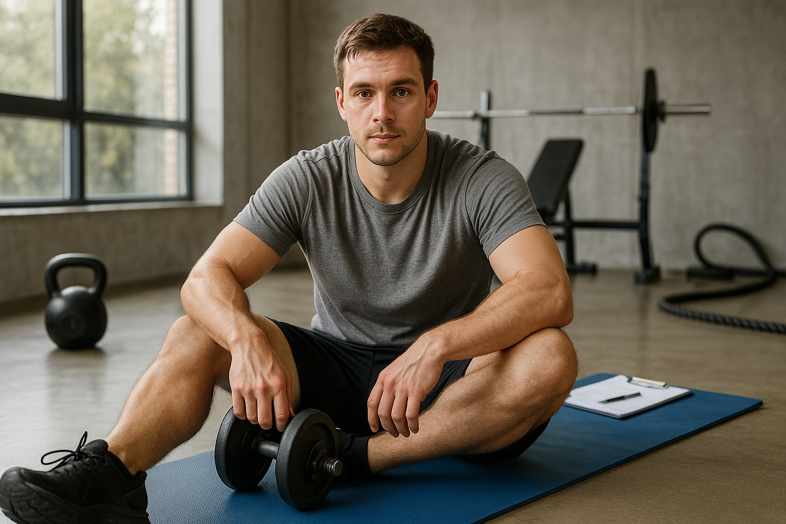 Training für anfänger: die ersten Schritte zu deinem Fitnesserfolg