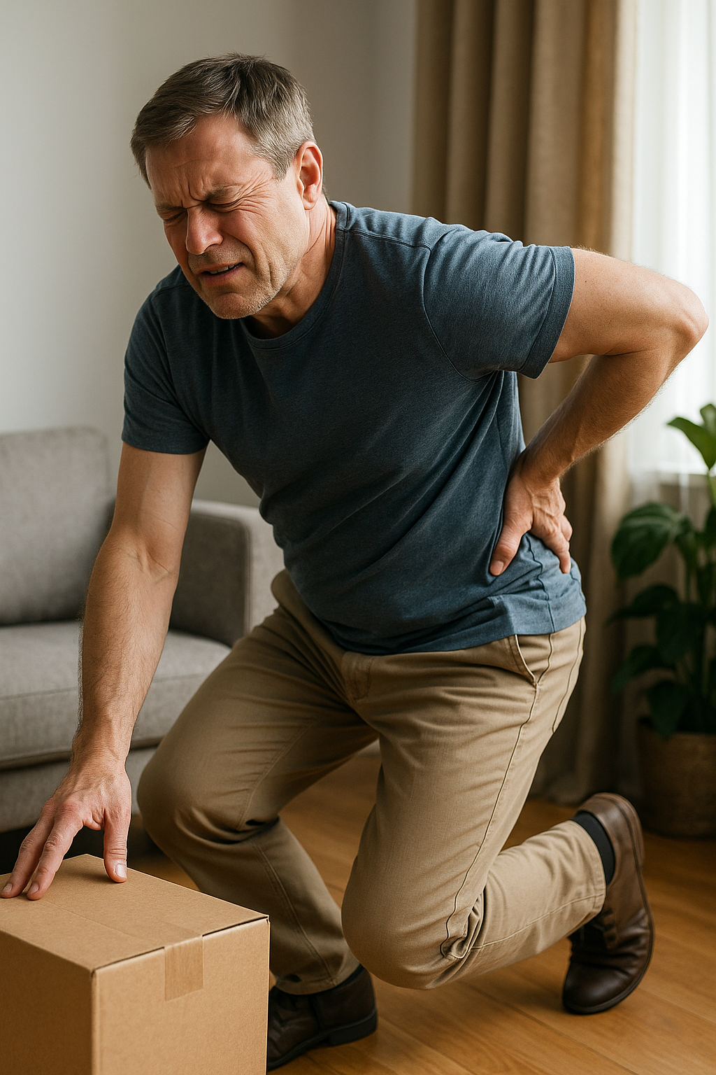Plötzlich auftretende Rückenschmerzen: schnelle Hilfe und Präventionstipps - Illustration