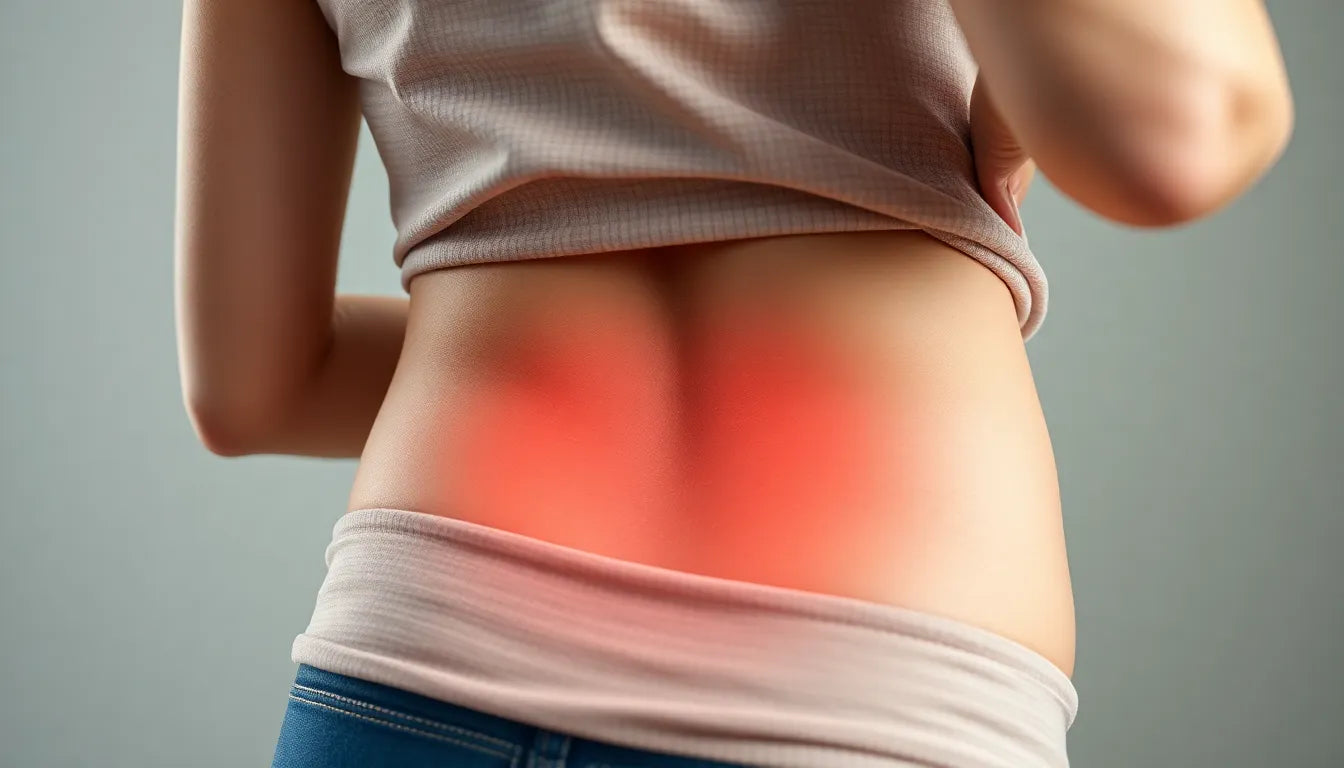 Linderung von Rückenschmerzen während Schwangerschaft und Geburt: Tipps und Lösungen für werdende Mütter - Illustration