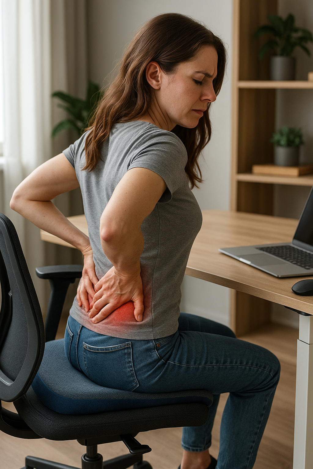 Rückenschmerzen durch myogelosen: wie ergonomische Hilfsmittel helfen können