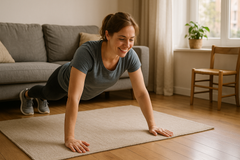 Fitness im Alltag: einfache Übungen für zu Hause und unterwegs