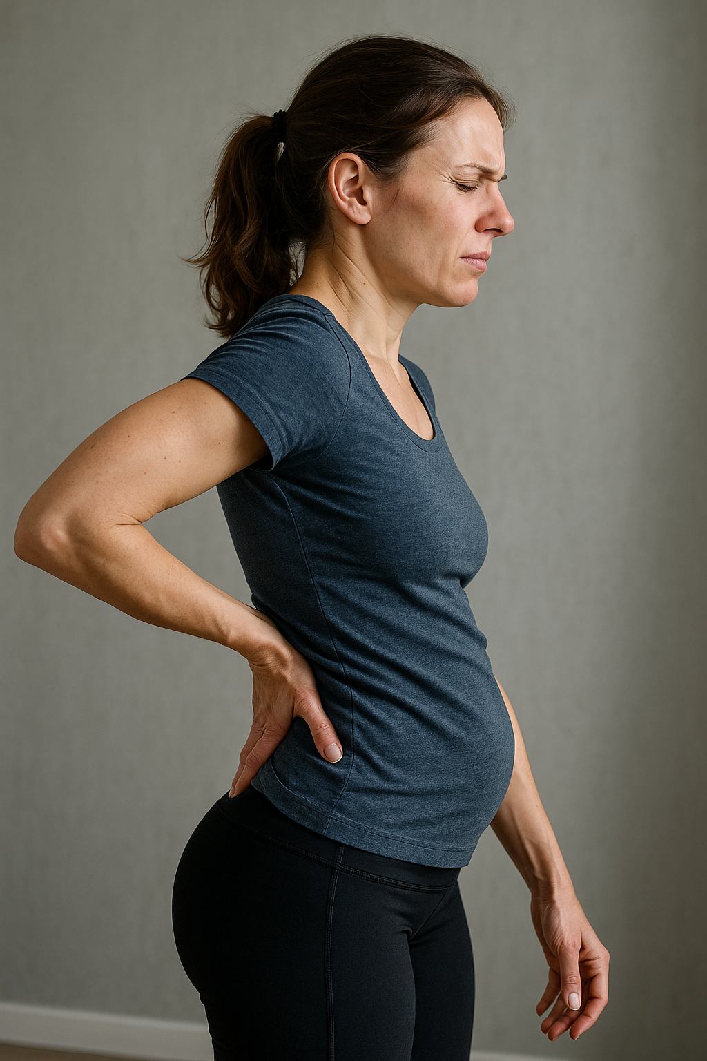 Übungsleser: wie man ein Hohlkreuz mit einfachen Übungen korrigiert - Illustration