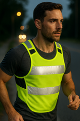 Laufen in Sicherheit: die besten Tipps für reflektierende Laufwesten