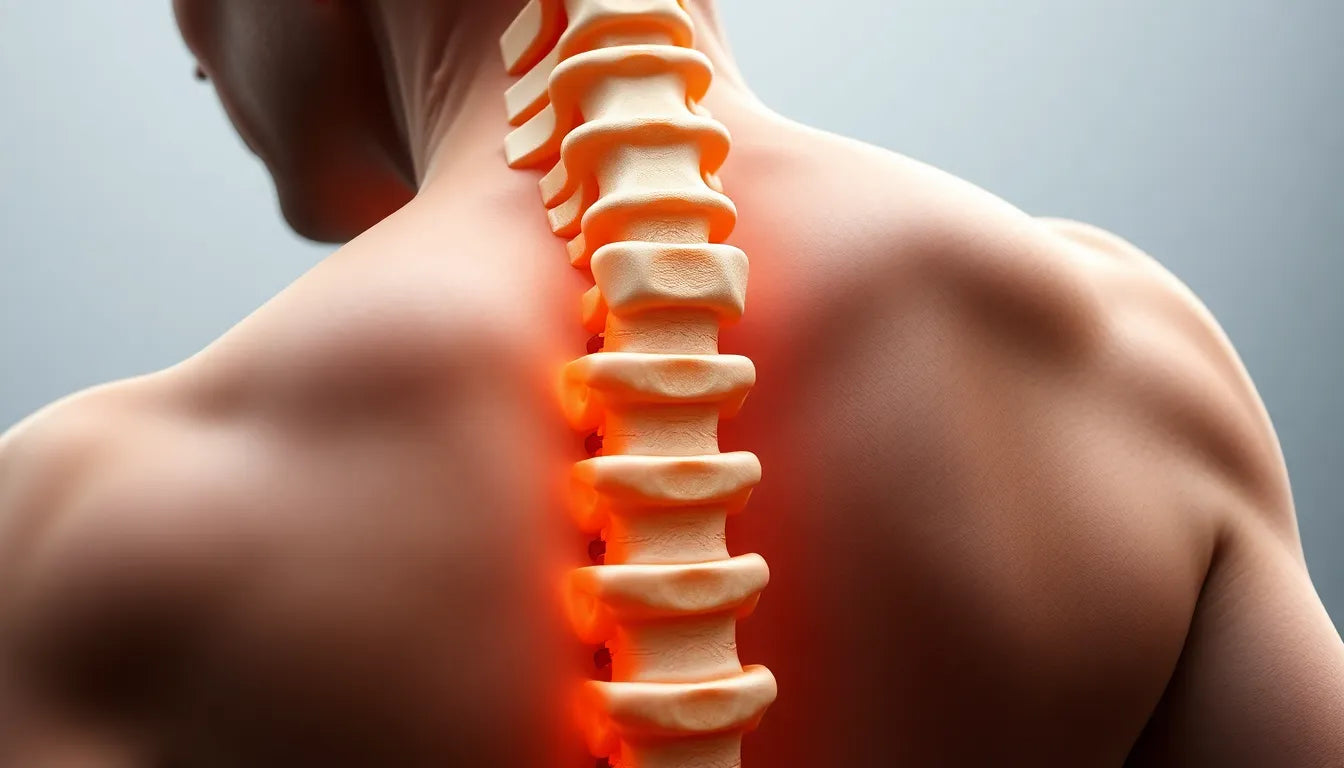 Ventrale spondylose verstehen und behandeln: Ihr Weg zu einem schmerzfreien Leben - Illustration
