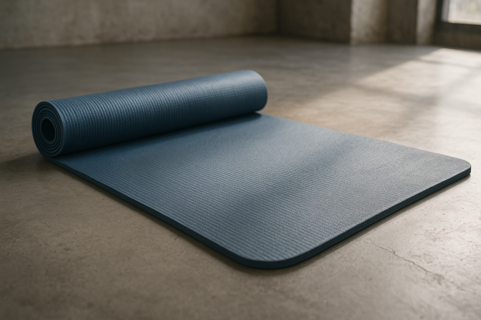 Entdecke die perfekte trainingsmatte für dein Workout-Erlebnis - Illustration
