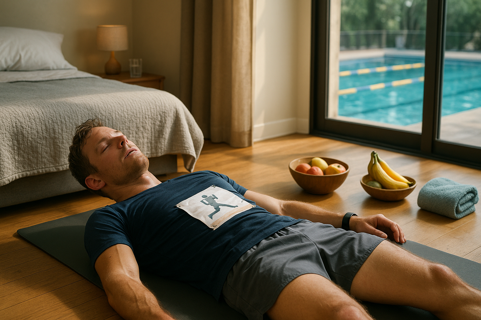 Erholung nach halbmarathon: so regenerierst du optimal und startest gestärkt durch - Illustration