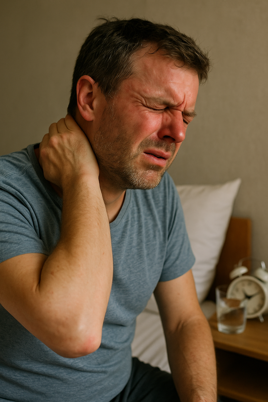Nackenschmerzen und Meningitis: Wann ein steifer Nacken ein Warnsignal ist - Illustration