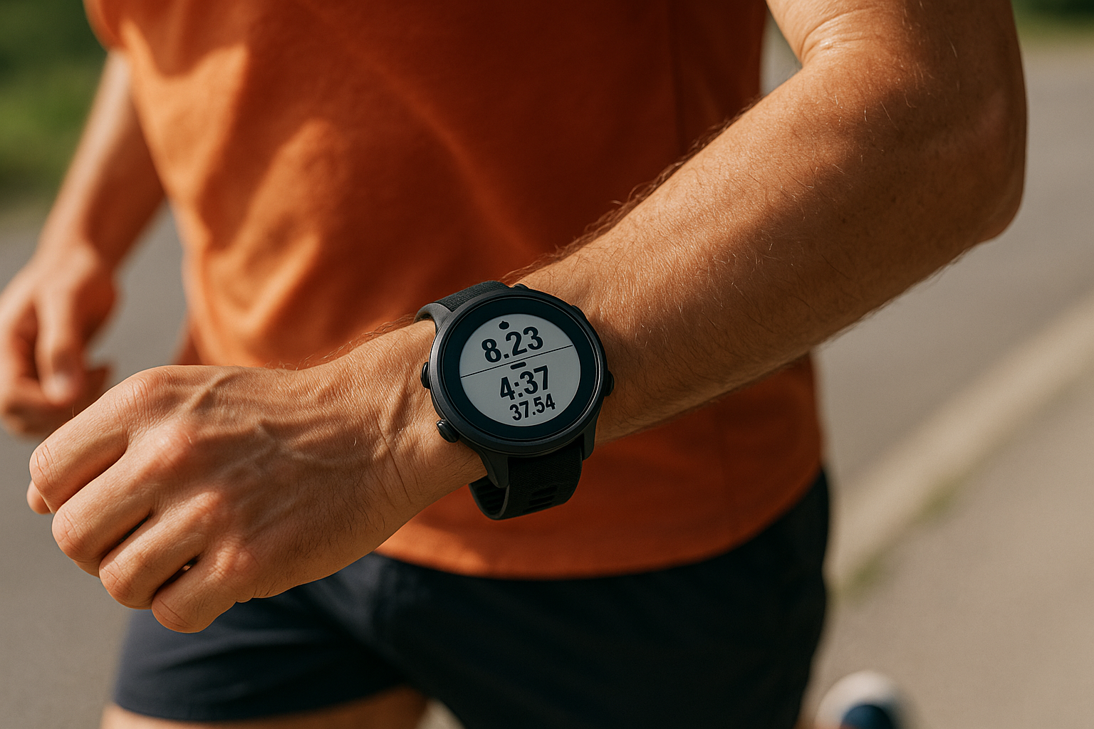 Entdecke die perfekte laufuhr mit gps für dein Trainingserlebnis - Illustration