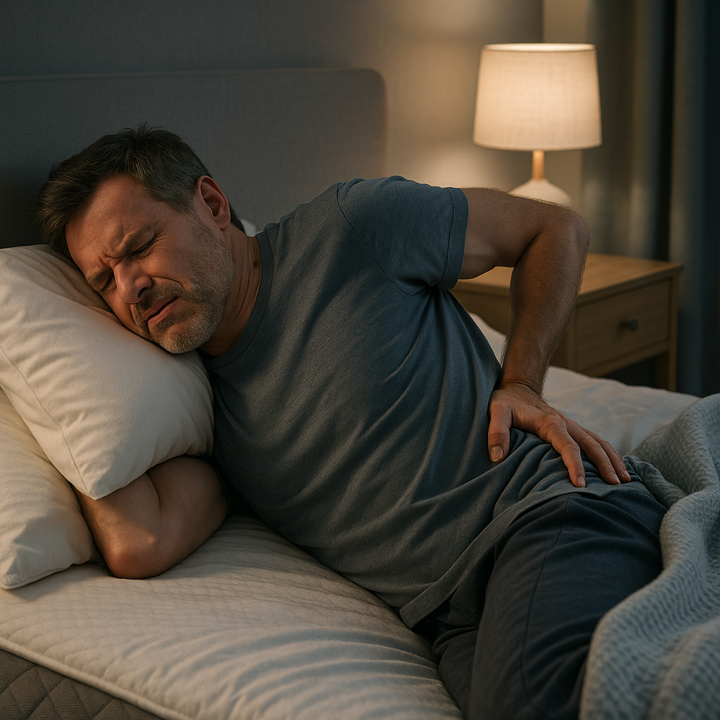 Endlich schmerzfrei schlafen: Tipps für erholsame Nächte trotz Rückenschmerzen