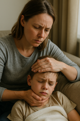 Fieber und Nackenschmerzen bei Kindern: Wann Eltern handeln sollten