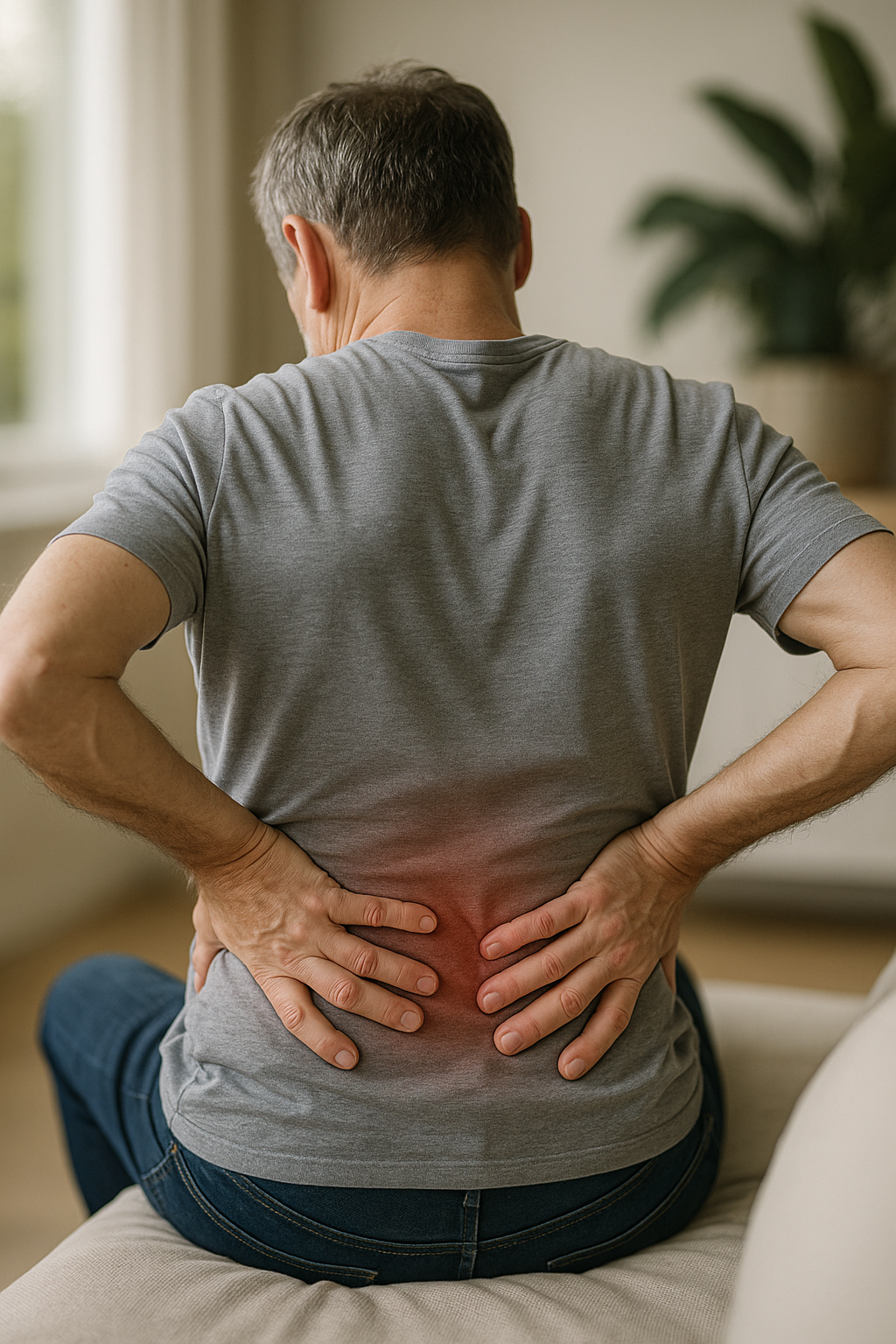 Schmerzen auf beiden Seiten des rückens lindern: effektive lösungen für ein schmerzfreies leben - Illustration