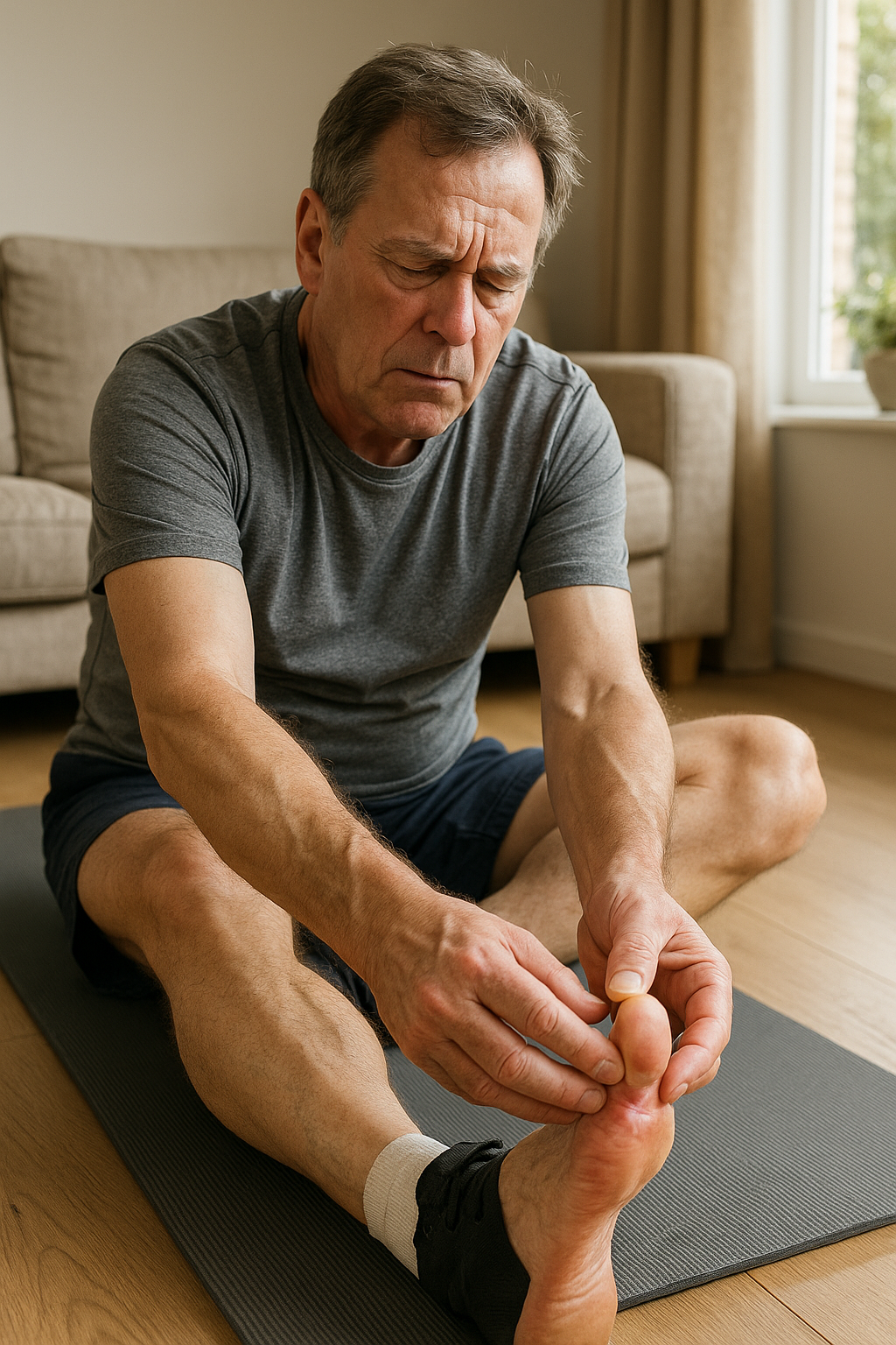 Übungsleser: effektive Übungen gegen Schmerzen bei Arthrose in der großen Zehe