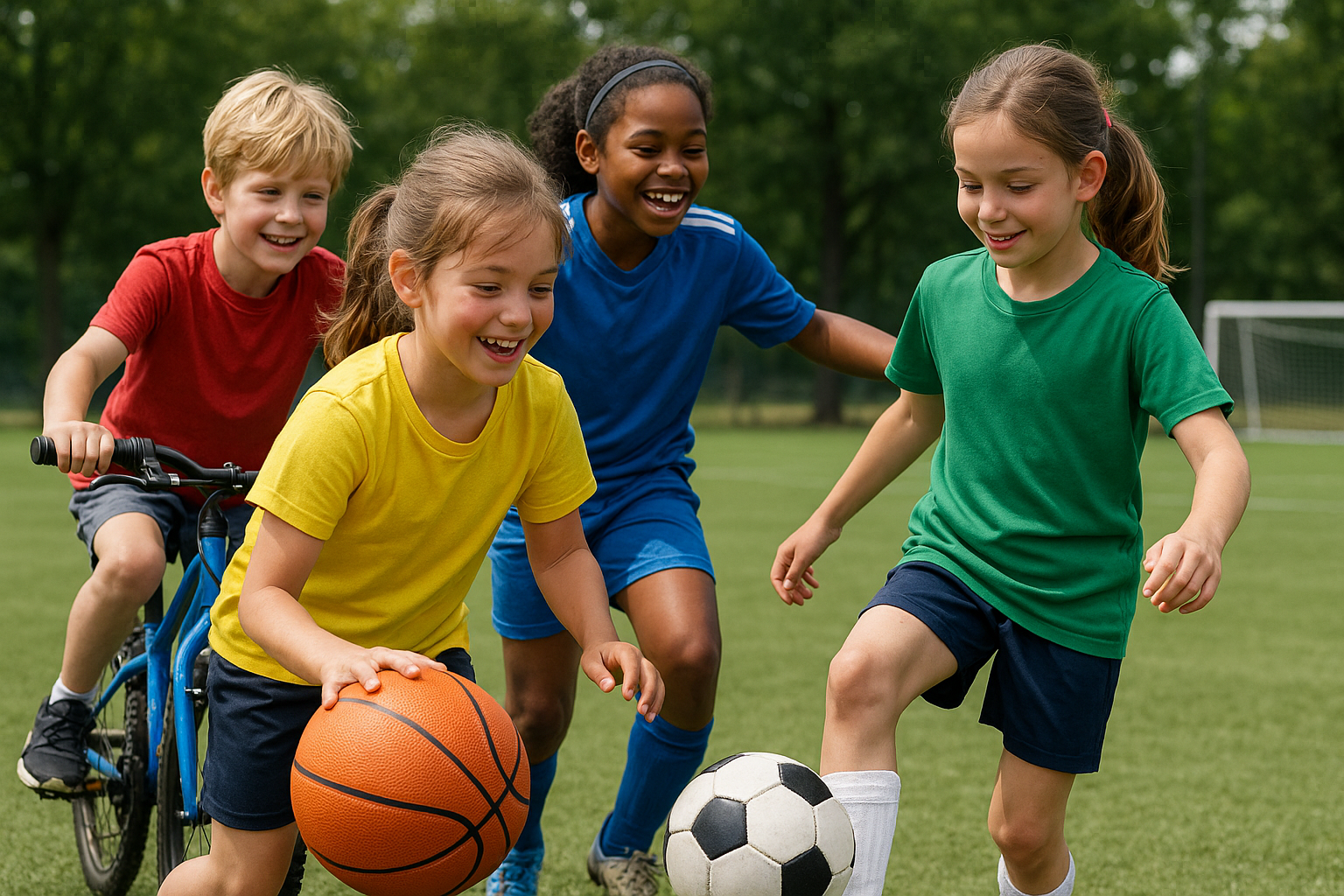 Kinder in Bewegung: Spaß und Gesundheit durch Sport