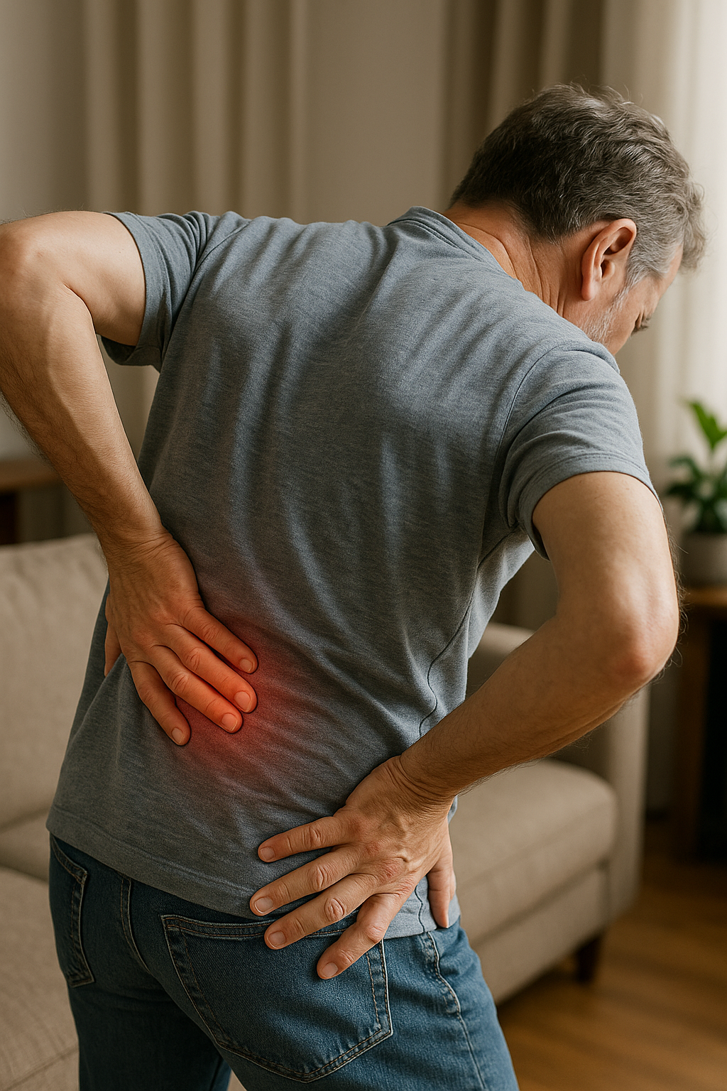Ergonomisch fit: So befreien Sie sich von Schmerzen in der linken Seite des unteren Rückens - Illustration