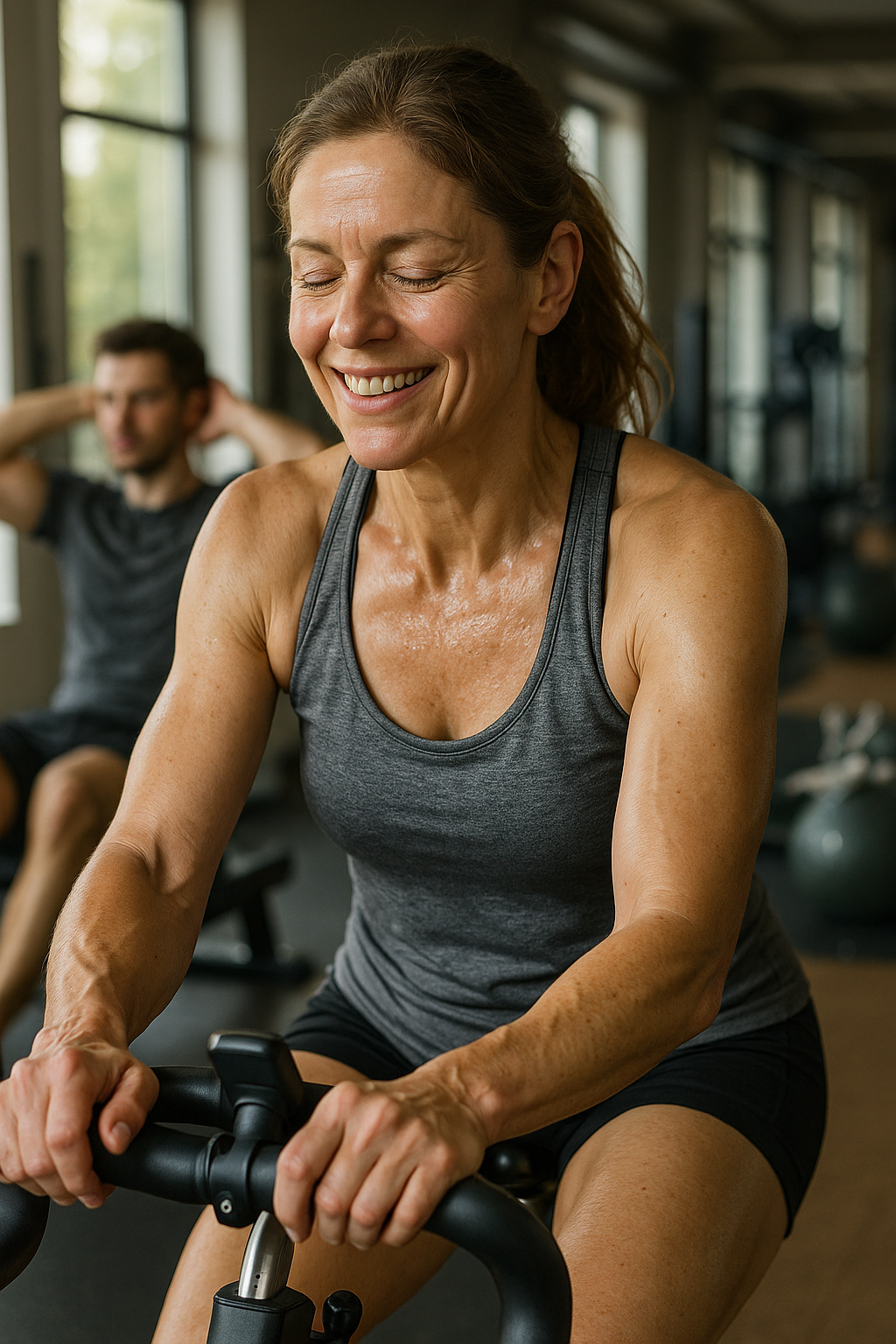 Entdecke, wie Fitness dein Leben revolutionieren kann: von Gesundheit bis Selbstbewusstsein - Illustration