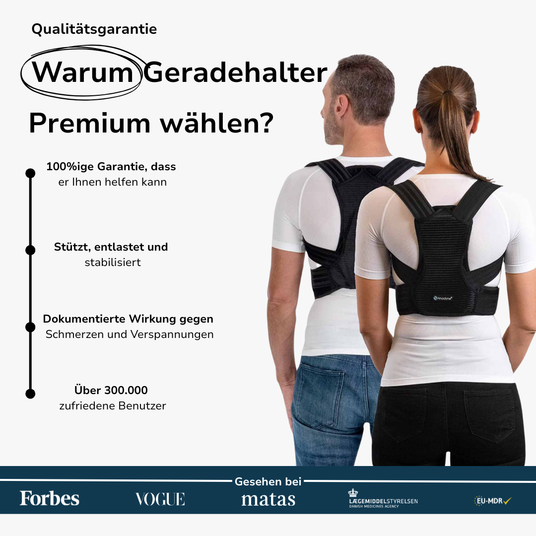 Geradehalter Premium