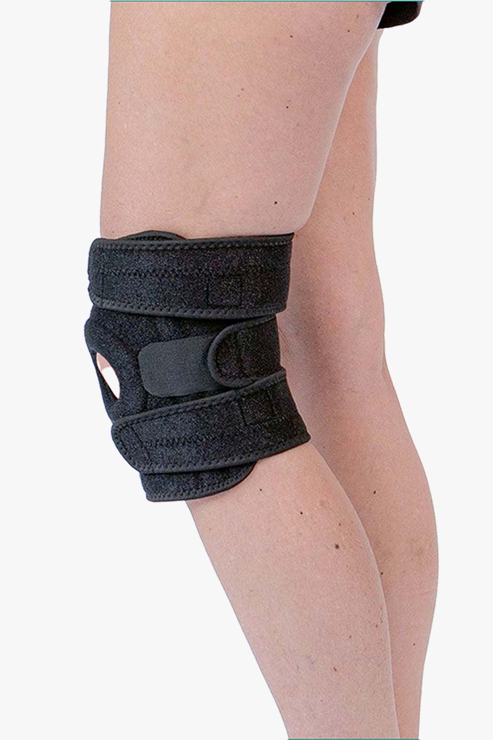 verstellbare Kniebandage mit Klettverschluss