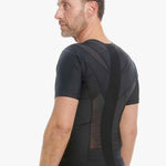 Haltungsshirt für Herren schwarz