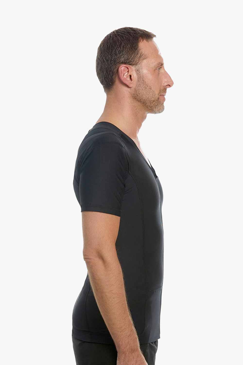anodyne shirt mit reißverschluss schwarz