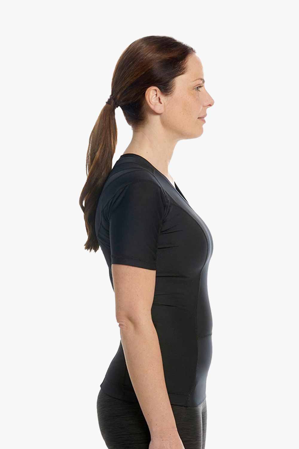 DEMO | Women's Posture Shirt™ Zipper - Schwarz