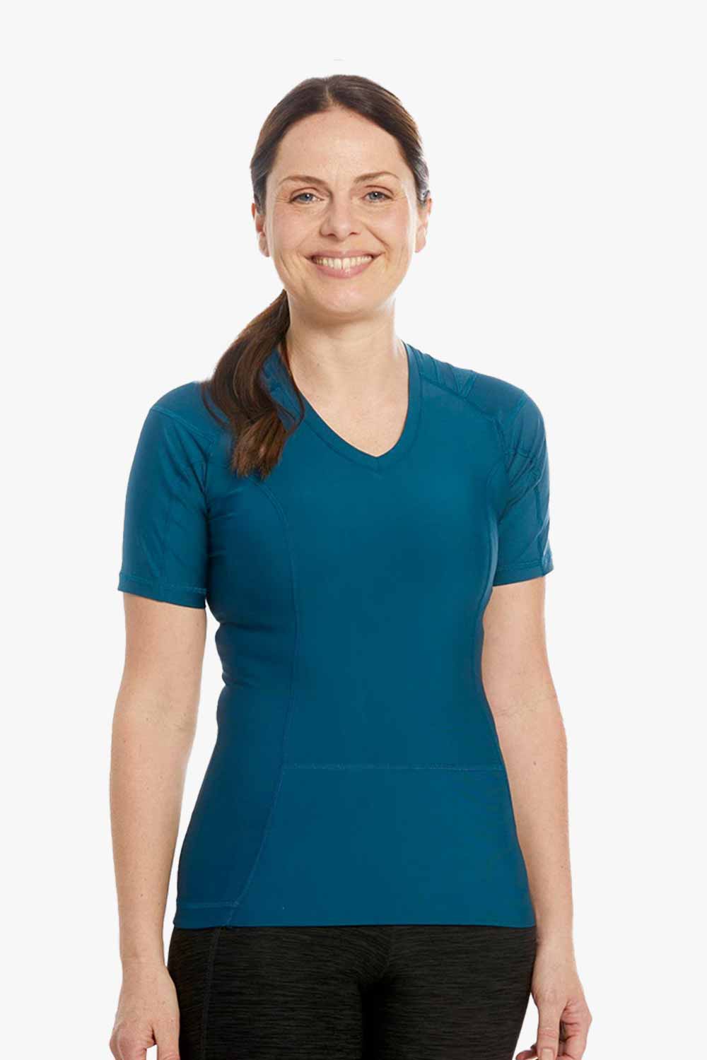 DEMO I Women's Posture Shirt™ - Blau