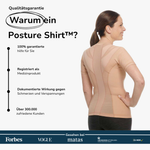 Women's Posture Shirt™ Zipper - Nude B-STOCK